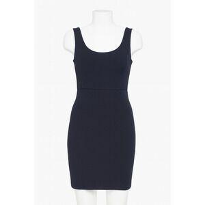 Ganni Bodycon Dress Women Medium Black Cocktail Chic Designer Evening Party